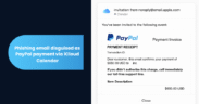 iCloud Calendar Phishing: How Hackers Exploit Apple Servers with Fake PayPal Receipts
