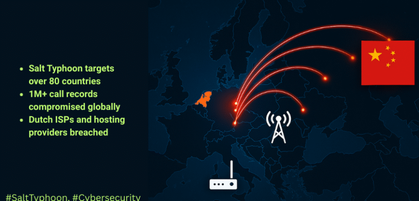 Cyber resilience challenge as Dutch intelligence confirms Salt Typhoon cyberattacks.