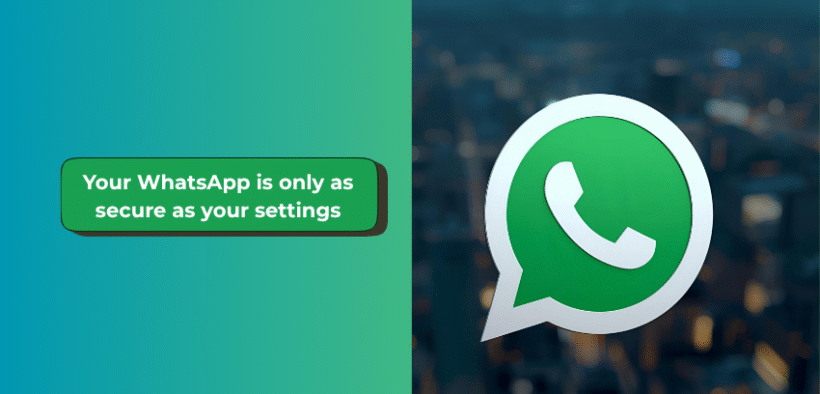 Enabling WhatsApp two-step verification on a smartphone for secure messaging.
