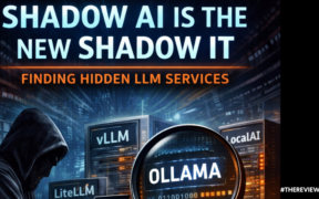 Shadow AI LLM services running on enterprise networks, showing hidden AI servers and unsecured access risks
