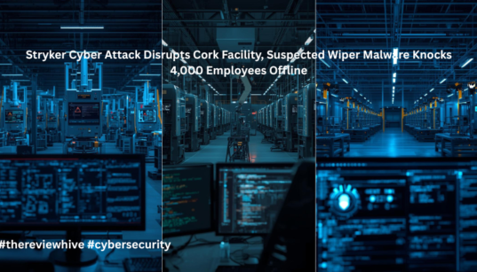 Stryker Cyber Attack Disrupts Cork Facility, Suspected Wiper Malware Knocks 4,000 Employees Offline