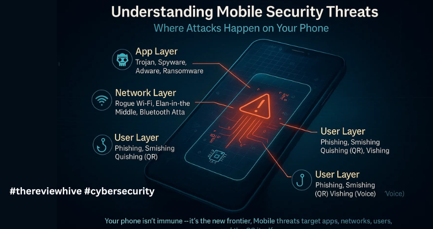 mobile threats infographics