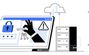 Cybersecurity dashboard illustrating a brute-force attack against password manager accounts.