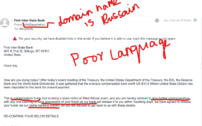 Compensation fund scam