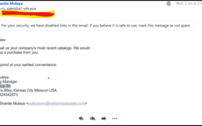 Suspcious buyer