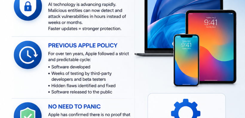 Apple is Giving Updates Relatively Earlier Now