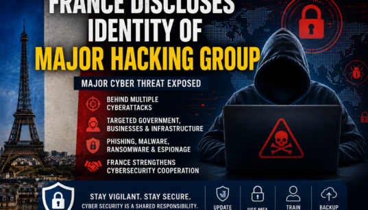 France Discloses Identity of Major Hacking Group