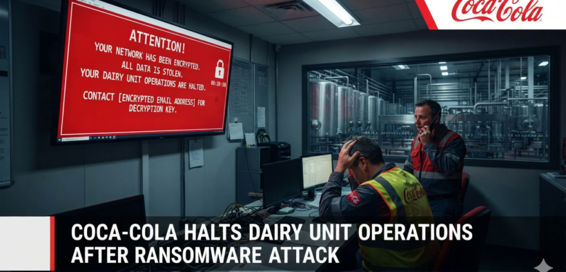 Coca-Cola Halts Dairy Unit's Operations After Ransomware Attack