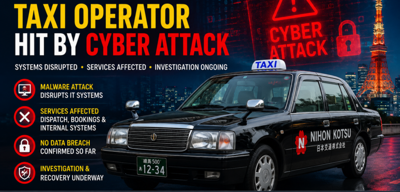 Japan's Biggest Taxi Operator Hit by Cyber Attack