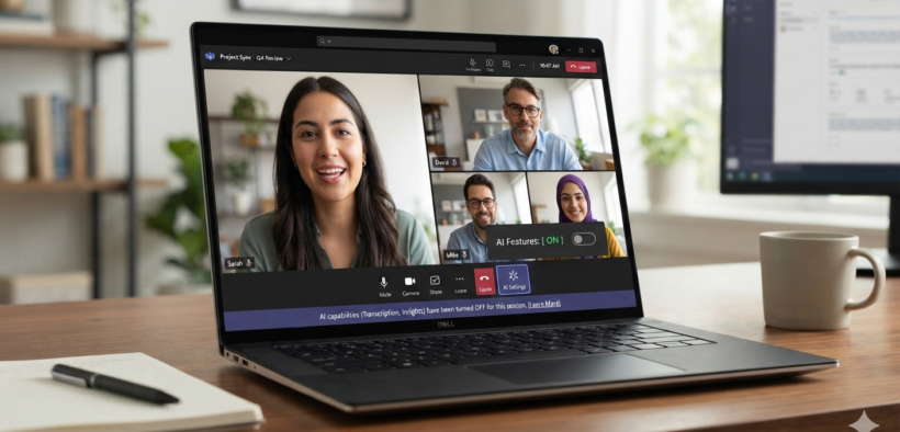 Microsoft Introduces Feature in Teams to Turn Off AI Mid-meeting