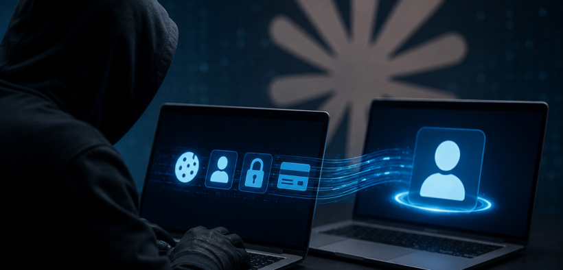 Infostealer used to take over Claude Login Sessions