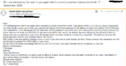 inheritance scam email
