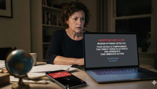 Warning Issued on Iran Spyware Targeting Dissidents