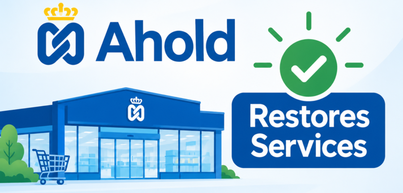 Ahold Restores Services