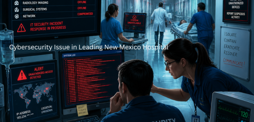 Cybersecurity Issue in Leading New Mexico Hospital