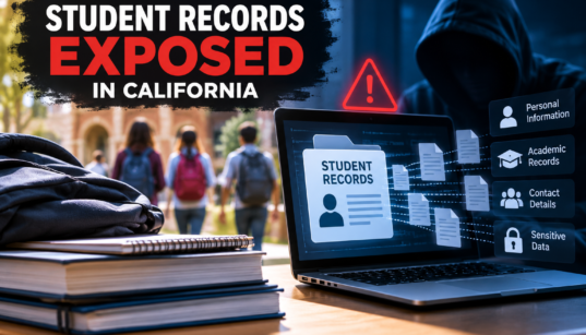 Student Records Exposed in California